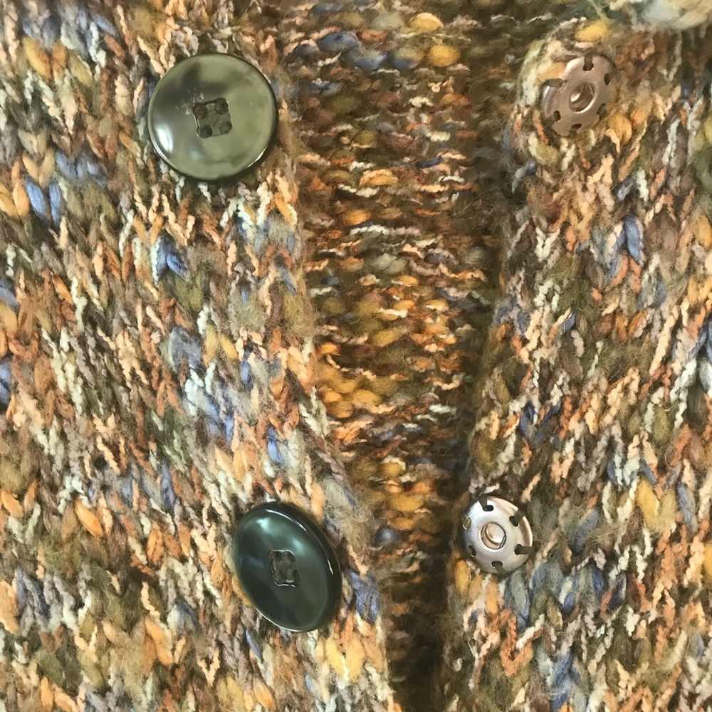 Button Thick Wool Sweater - Picture 7 of 7